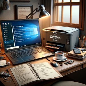 Canon printer offline issues on windows
