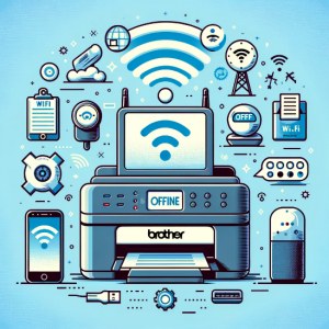 Wi-Fi connection issues of brother printer