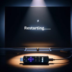 Roku stick keeps restarting