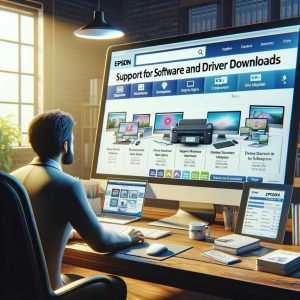 Software and driver download for Epson printer